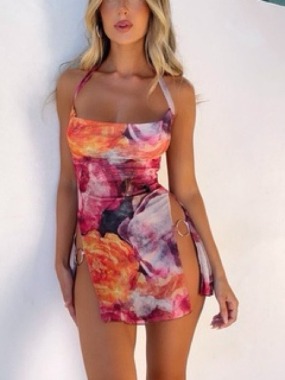 OUTCAST Clothing Adira Printer Mini Dress - Size S
